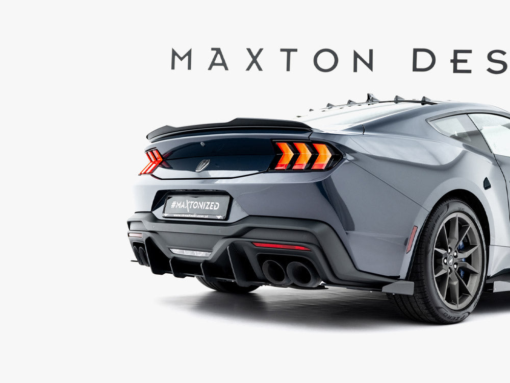 Maxton Design Street PRO Rear Diffuser Ford Mustang Dark Horse Mk7 - Wayside Performance 