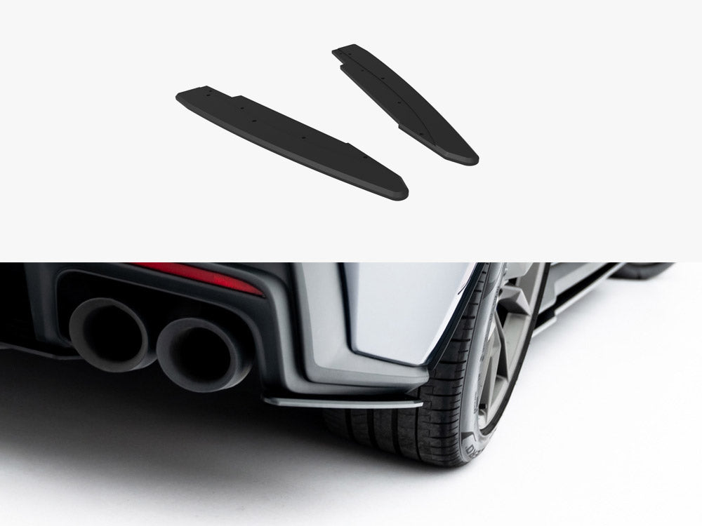 Maxton Design Street PRO Rear Side Splitters Ford Mustang Dark Horse Mk7 - Wayside Performance 