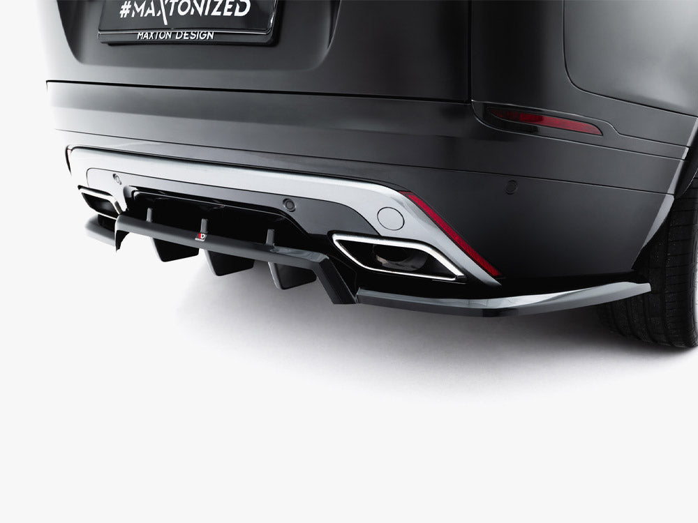 Maxton Design Rear Splitter (Vertical Bars) V.3 Land Rover Range Rover Velar R-Dynamic Mk1 - Wayside Performance 