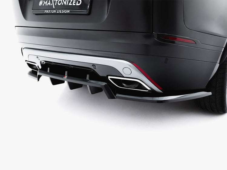 Maxton Design Rear Splitter (Vertical Bars) V.3 Land Rover Range Rover Velar R-Dynamic Mk1 - Wayside Performance 