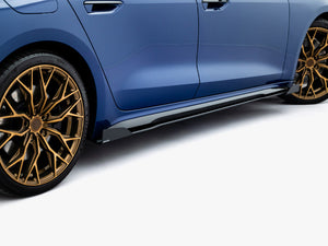 Maxton Design Side Flaps Audi A5 S-Line / S5 Sedan / Avant B10 - Wayside Performance 