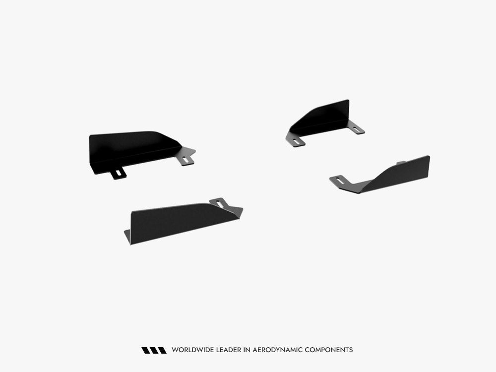 Maxton Design Side Flaps Audi A5 S-Line / S5 Sedan / Avant B10 - Wayside Performance 