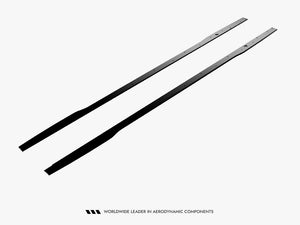 Maxton Design Street PRO Side Skirt Diffusers Audi A5 S-Line / S5 Sedan / Avant B10 - Wayside Performance 