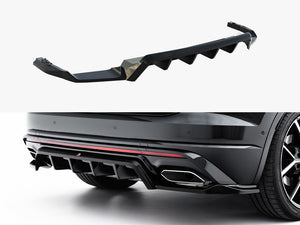 Maxton Design Rear Splitter (Vertical Bars) Volkswagen Touareg R-Line Mk3 Facelift - Wayside Performance 
