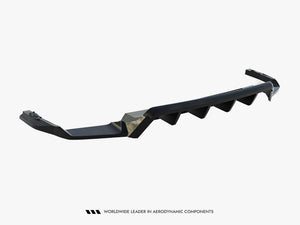 Maxton Design Rear Splitter (Vertical Bars) Volkswagen Touareg R-Line Mk3 Facelift - Wayside Performance 