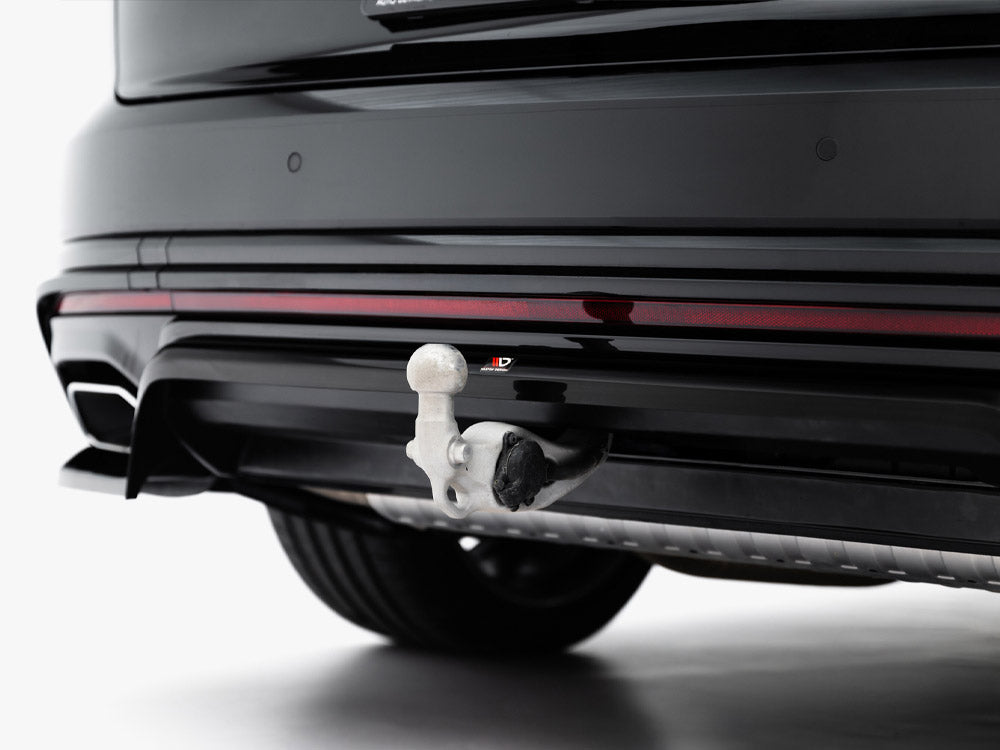 Maxton Design Rear Splitter (Vertical Bars) Volkswagen Touareg R-Line Mk3 Facelift - Wayside Performance 