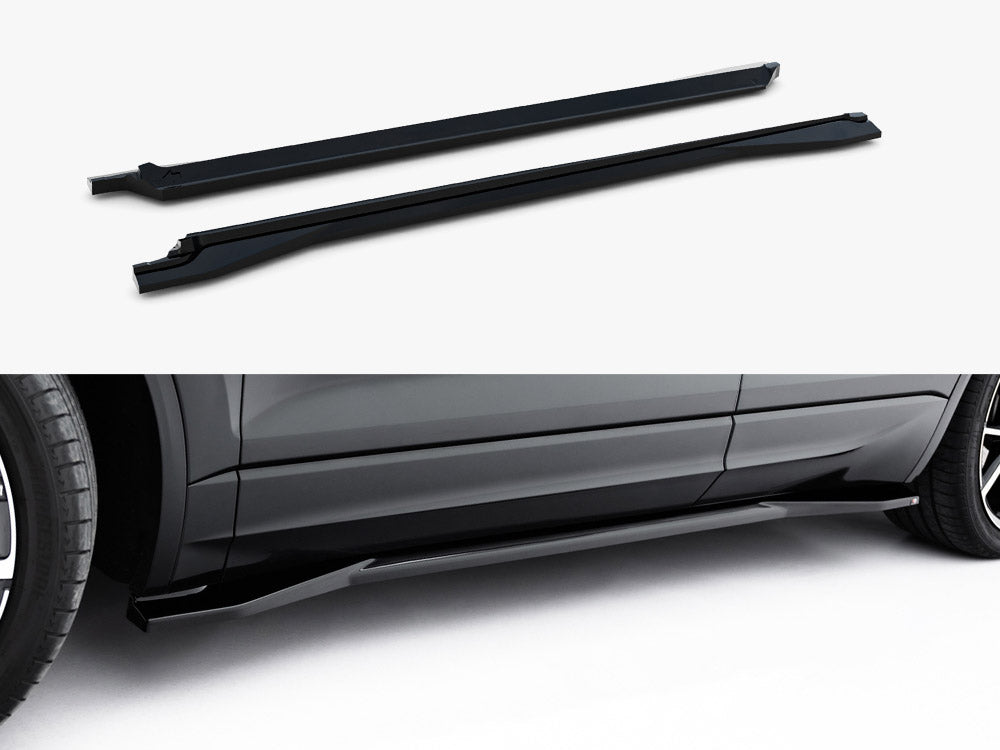 Maxton Design Side Skirt Diffusers Volkswagen Touareg R-Line Mk3 Facelift - Wayside Performance 