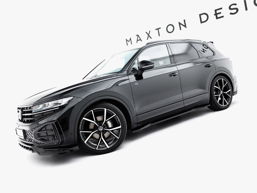 Maxton Design Side Skirt Diffusers Volkswagen Touareg R-Line Mk3 Facelift - Wayside Performance 