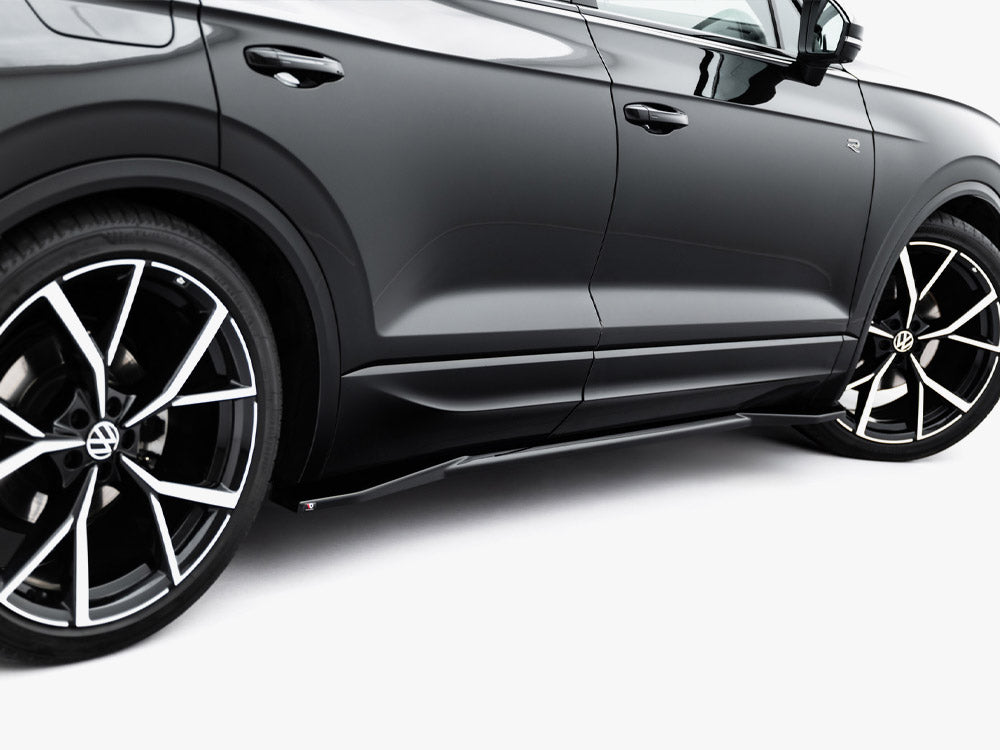 Maxton Design Side Skirt Diffusers Volkswagen Touareg R-Line Mk3 Facelift - Wayside Performance 