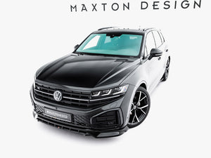 Maxton Design Front Splitter Volkswagen Touareg R-Line Mk3 Facelift - Wayside Performance 