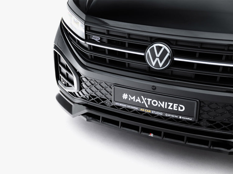 Maxton Design Front Splitter Volkswagen Touareg R-Line Mk3 Facelift - Wayside Performance 