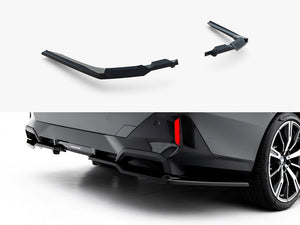 Maxton Design Rear Splitter (Vertical Bars) V.2 BMW 5 / i5 M-Pack Sedan / Touring G60 / G61 - Wayside Performance 