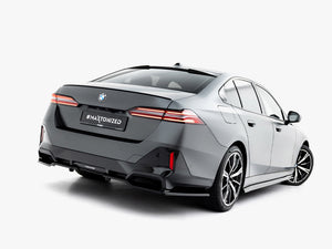 Maxton Design Rear Splitter (Vertical Bars) V.2 BMW 5 / i5 M-Pack Sedan / Touring G60 / G61 - Wayside Performance 