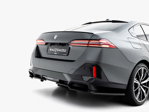 Maxton Design Rear Splitter (Vertical Bars) V.2 BMW 5 / i5 M-Pack Sedan / Touring G60 / G61 - Wayside Performance 