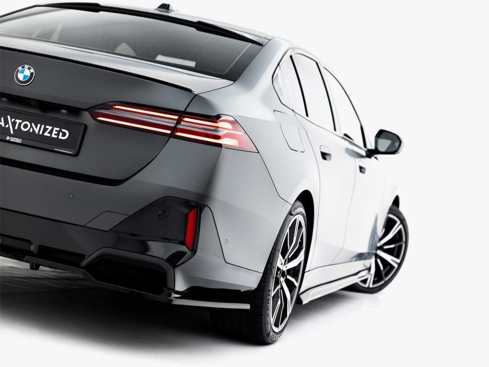 Maxton Design Rear Splitter (Vertical Bars) V.2 BMW 5 / i5 M-Pack Sedan / Touring G60 / G61 - Wayside Performance 