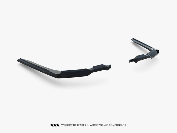 Maxton Design Rear Splitter (Vertical Bars) V.2 BMW 5 / i5 M-Pack Sedan / Touring G60 / G61 - Wayside Performance 