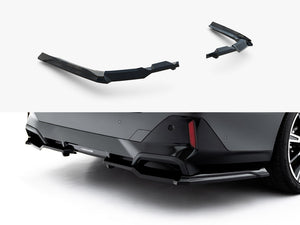 Maxton Design Rear Splitter (Vertical Bars) V.1 BMW 5 / i5 M-Pack Sedan / Touring G60 / G61 - Wayside Performance 