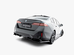 Maxton Design Rear Splitter (Vertical Bars) V.1 BMW 5 / i5 M-Pack Sedan / Touring G60 / G61 - Wayside Performance 