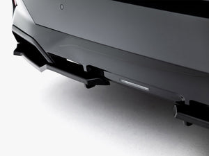 Maxton Design Rear Splitter (Vertical Bars) V.1 BMW 5 / i5 M-Pack Sedan / Touring G60 / G61 - Wayside Performance 