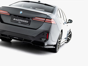 Maxton Design Rear Splitter (Vertical Bars) V.1 BMW 5 / i5 M-Pack Sedan / Touring G60 / G61 - Wayside Performance 