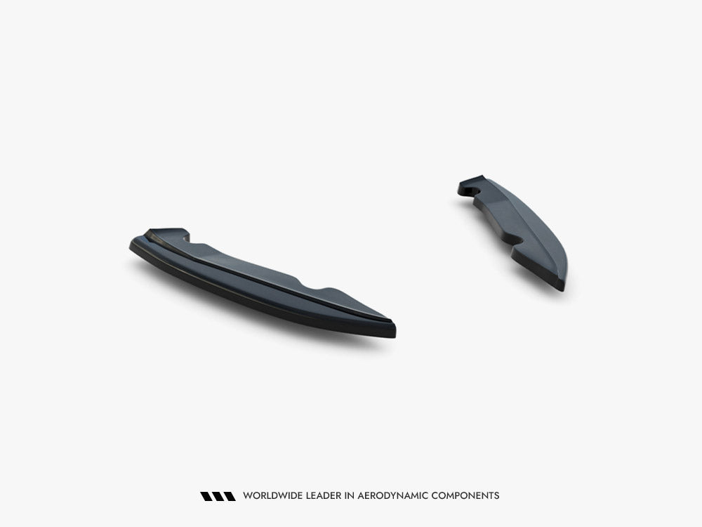 Maxton Design Rear Side Splitters V.2 Tesla Model 3 (2017-) - Wayside Performance 