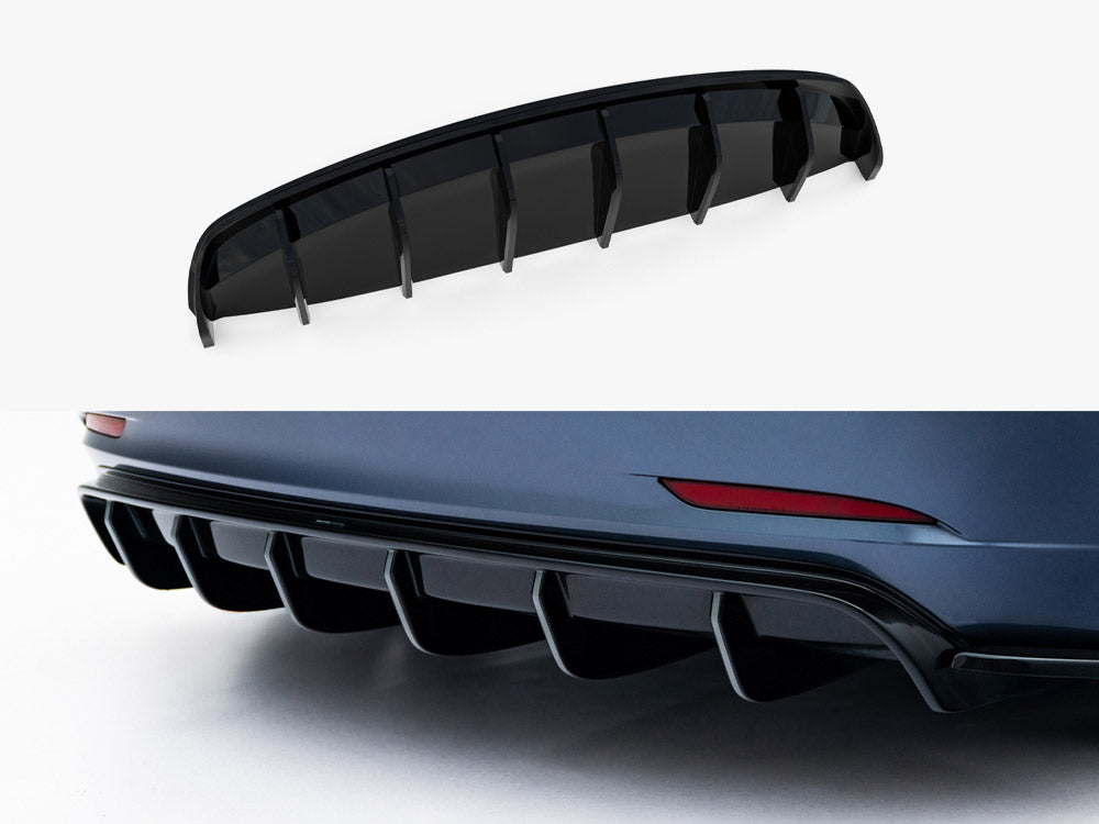 Rear Valance V.2 Tesla Model 3 - Wayside Performance 