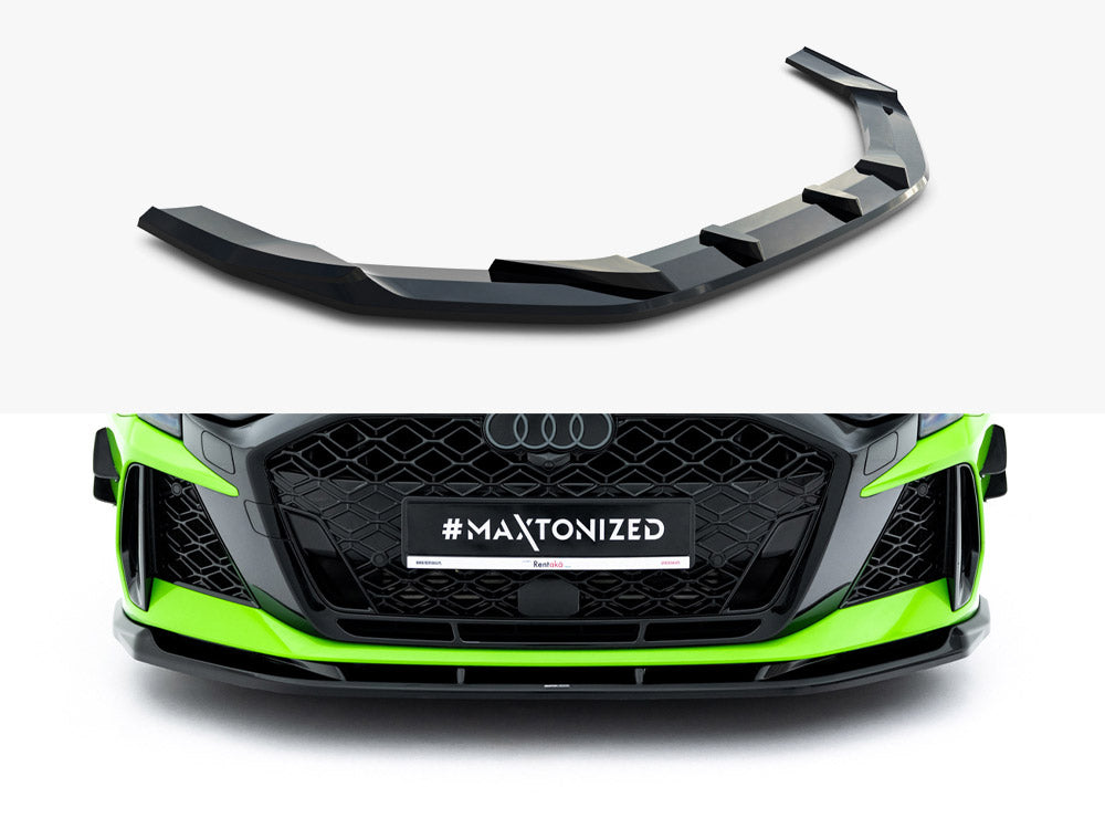 Maxton Design Front Splitter V.1 Audi RS3 Sportback 8Y Facelift - Wayside Performance 