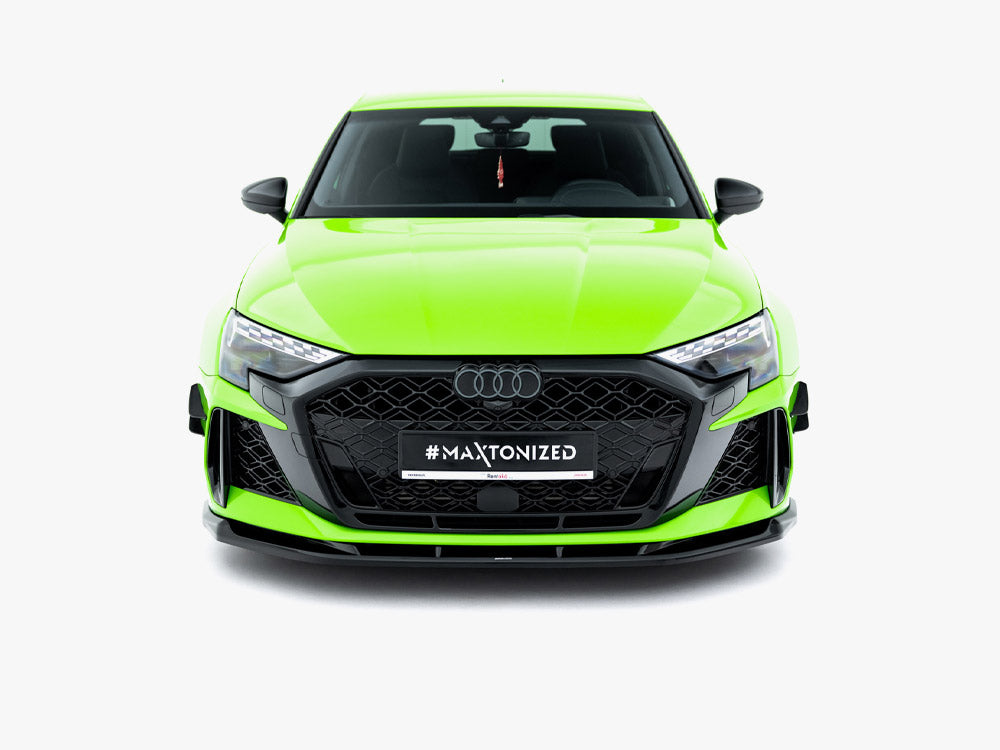 Maxton Design Front Splitter V.1 Audi RS3 Sportback 8Y Facelift - Wayside Performance 