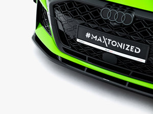 Maxton Design Front Splitter V.1 Audi RS3 Sportback 8Y Facelift - Wayside Performance 