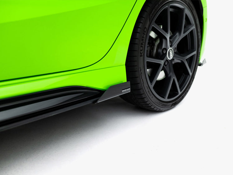 Maxton Design Street PRO Side Skirt Diffusers + Flaps Audi RS3 Sportback 8Y Facelift - Wayside Performance 