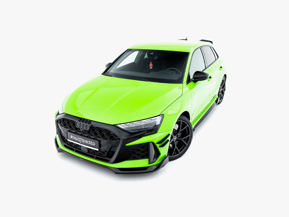 Maxton Design Front Splitter V.2 Audi RS3 Sportback 8Y Facelift - Wayside Performance 