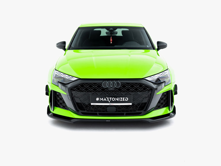 Maxton Design Front Splitter V.2 Audi RS3 Sportback 8Y Facelift - Wayside Performance 