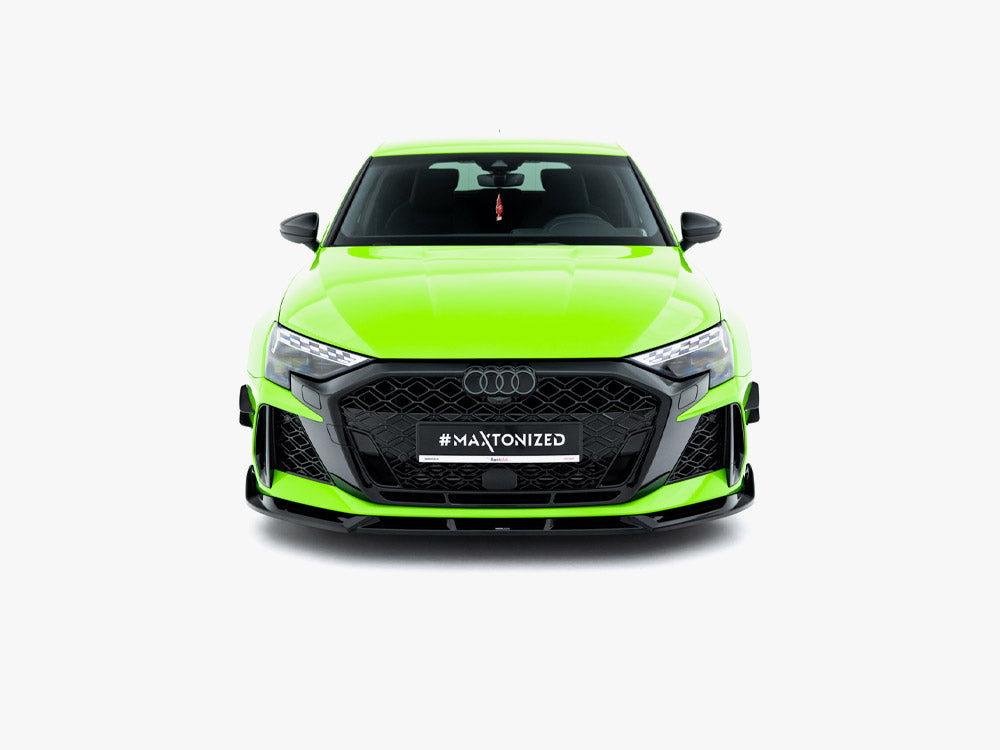 Maxton Design Front Splitter V.3 Audi RS3 Sportback 8Y Facelift - Wayside Performance 