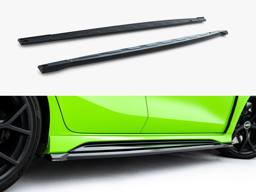 Maxton Design Side Skirt Diffusers V.1 Audi RS3 Sportback 8Y - Wayside Performance 
