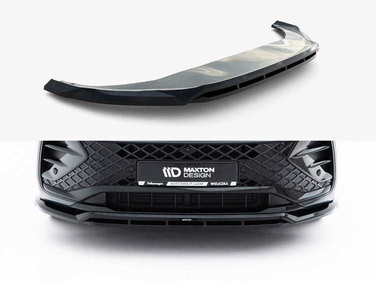 Maxton Design Front Splitter V.2 Volkswagen Tiguan R-Line Mk3 - Wayside Performance 