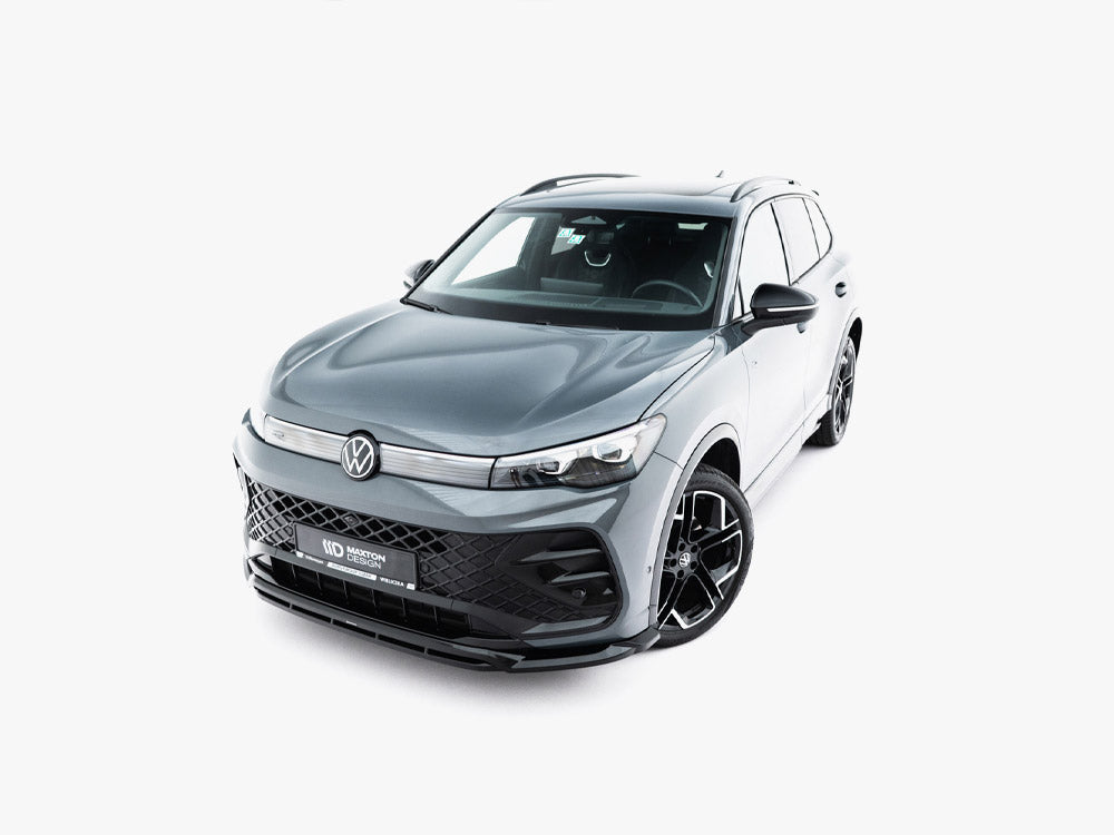 Maxton Design Front Splitter V.2 Volkswagen Tiguan R-Line Mk3 - Wayside Performance 