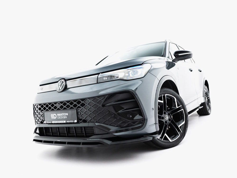 Maxton Design Front Splitter V.2 Volkswagen Tiguan R-Line Mk3 - Wayside Performance 