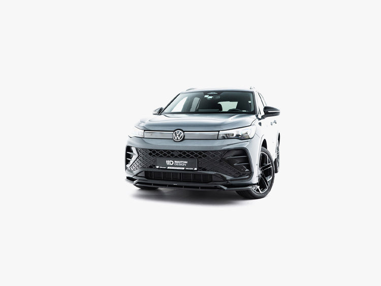 Maxton Design Front Splitter V.2 Volkswagen Tiguan R-Line Mk3 - Wayside Performance 