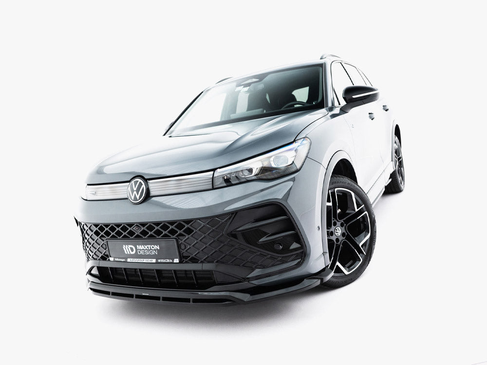 Maxton Design Front Splitter V.2 Volkswagen Tiguan R-Line Mk3 - Wayside Performance 