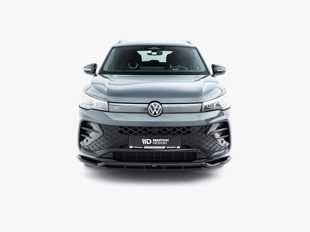Maxton Design Front Splitter V.2 Volkswagen Tiguan R-Line Mk3 - Wayside Performance 