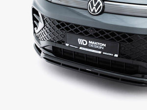 Maxton Design Front Splitter V.2 Volkswagen Tiguan R-Line Mk3 - Wayside Performance 