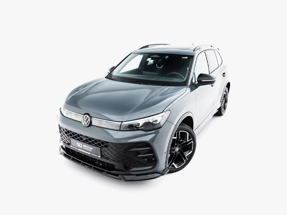 Maxton Design Front Splitter V.1 Volkswagen Tiguan R-Line Mk3 - Wayside Performance 