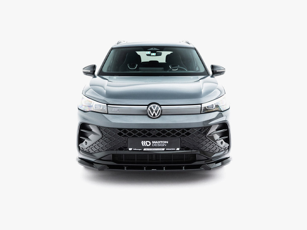 Maxton Design Front Splitter V.1 Volkswagen Tiguan R-Line Mk3 - Wayside Performance 