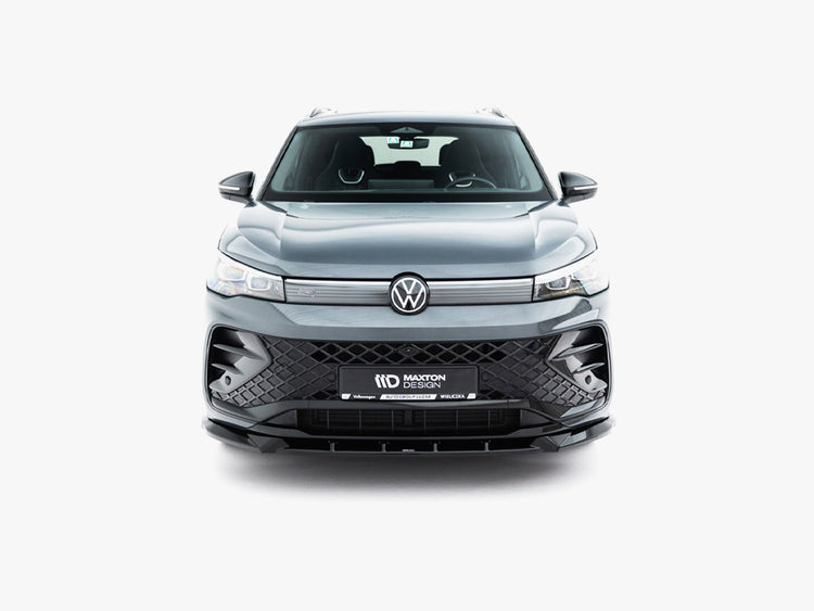 Maxton Design Front Splitter V.1 Volkswagen Tiguan R-Line Mk3 - Wayside Performance 