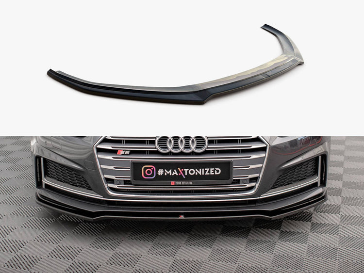Maxton Design Front Splitter V.1 Audi S5 / A5 S-line F5 Coupe / Sportback (2016-) - Wayside Performance 