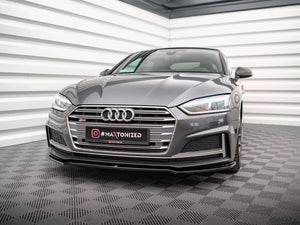 Maxton Design Front Splitter V.1 Audi S5 / A5 S-line F5 Coupe / Sportback (2016-) - Wayside Performance 