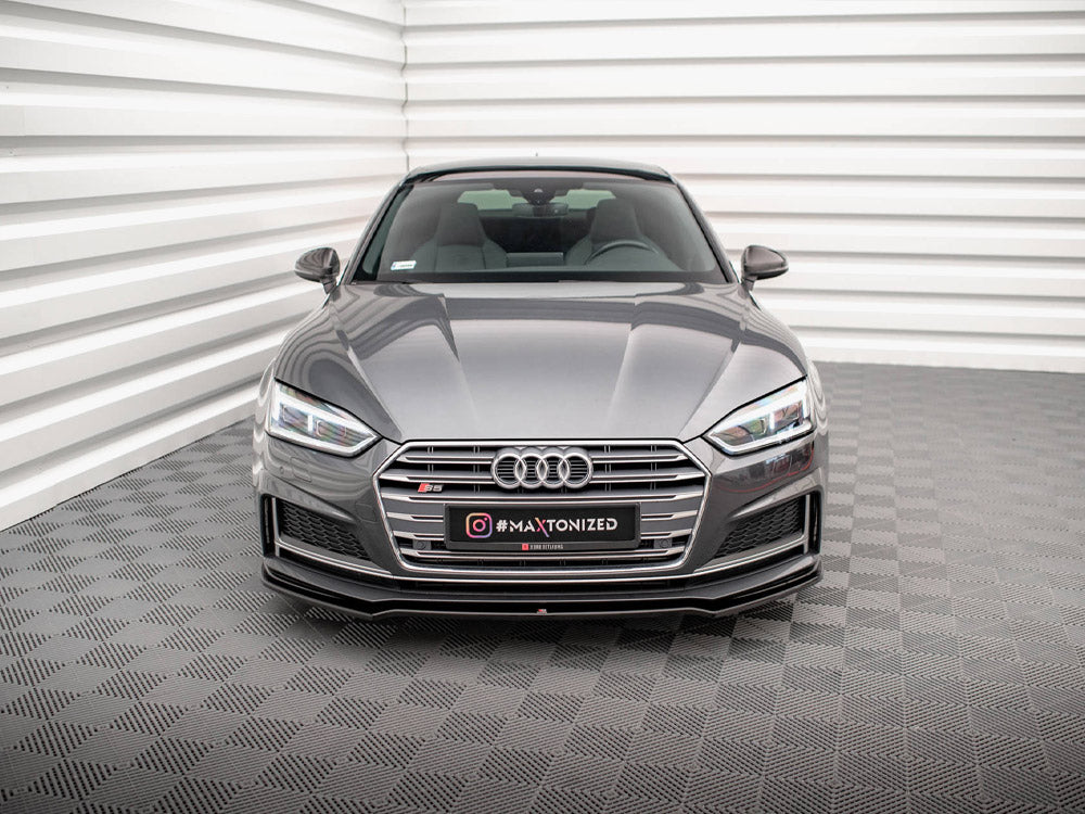 Maxton Design Front Splitter V.1 Audi S5 / A5 S-line F5 Coupe / Sportback (2016-) - Wayside Performance 