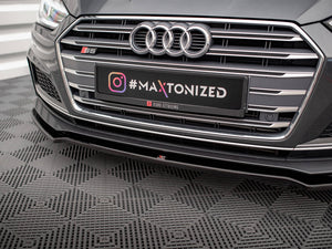 Maxton Design Front Splitter V.1 Audi S5 / A5 S-line F5 Coupe / Sportback (2016-) - Wayside Performance 