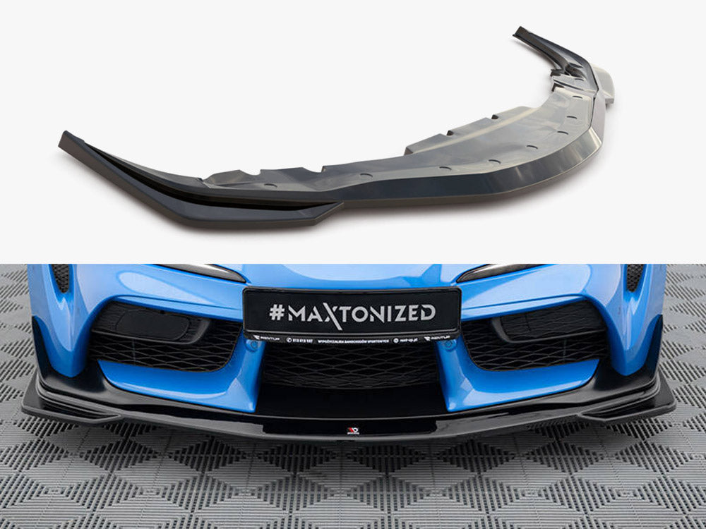 Maxton Design Front Splitter V.1 Toyota Supra Mk5 (2019-) - Wayside Performance 