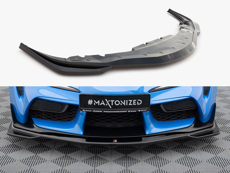 Maxton Design Front Splitter V.1 Toyota Supra Mk5 (2019-) - Wayside Performance 